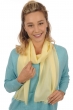 Cashmere & Silk accessories scarf mufflers scarva mellow yellow 170x25cm